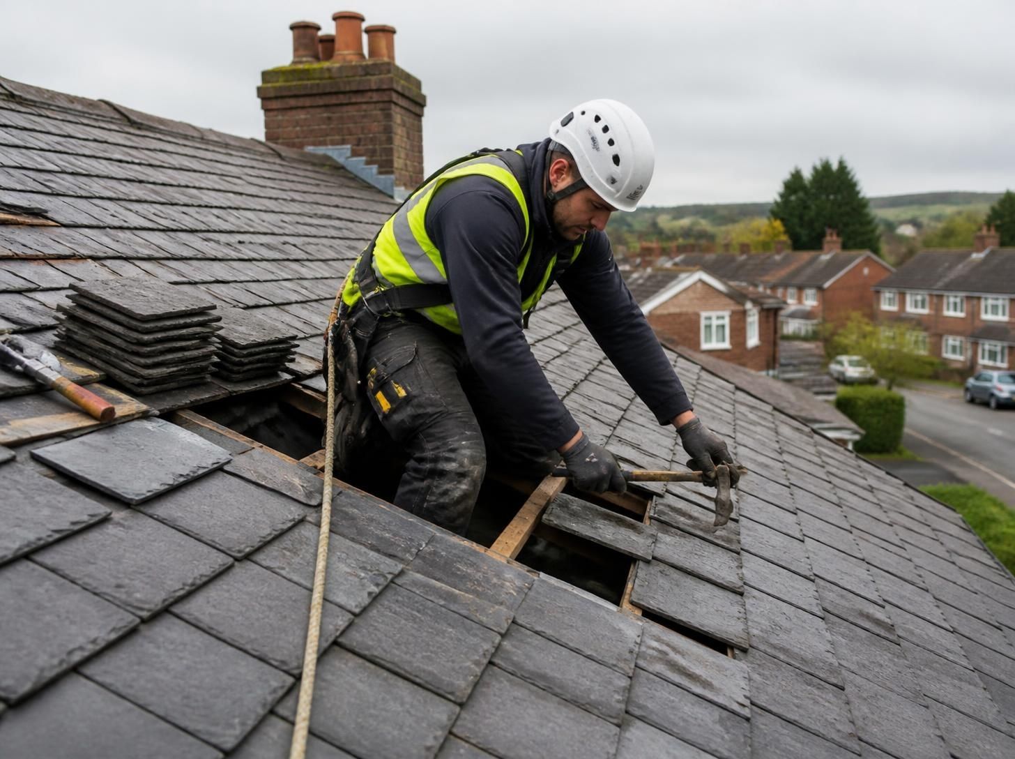 UK Roof Repair Roof repairs in Bonnyrigg.